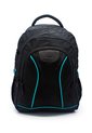 Morral Grande Macoly 266 Lona Negro X Verde Agua de Macoly