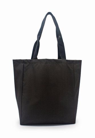 Bolsa De Compras Macoly 239 Lona Gris Liso Macoly