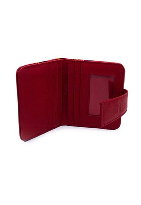 Billetera Mini Macoly C706 Cuero Tala Rojo