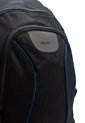 Morral Grande Macoly 266 Lona Negro X Azul Petroleo de Macoly