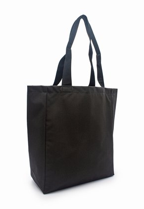 Bolsa De Compras Macoly 239 Lona Gris Liso
