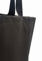 Bolsa De Compras Macoly 239 Lona Gris Liso de Macoly