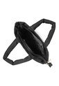 Bolso De Hombro Manos Libres Macoly 884 Nuba Negro de Macoly