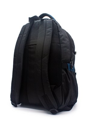 Morral Grande Macoly 266 Lona Negro X Azul Petroleo