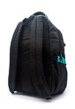 Morral Grande Macoly 266 Lona Negro X Verde Agua de Macoly