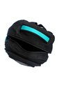 Morral Grande Macoly 266 Lona Negro X Verde Agua de Macoly
