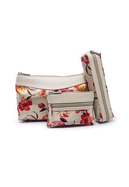 Cosmetiquera, Monedero Y Portaesferos Primarosa