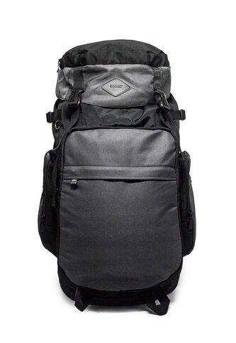 Morral Camping Macoly 313 Lona Negro X Gris Macoly