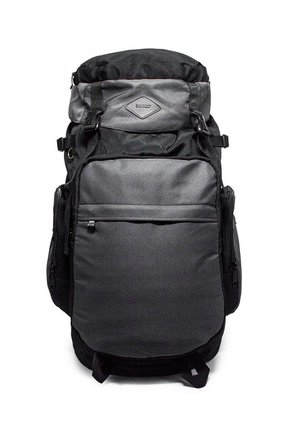 Morral Camping Macoly 313 Lona Negro X Gris