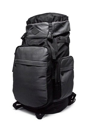 Morral Camping Macoly 313 Lona Negro X Gris