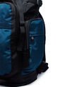 Morral Camping Macoly 313 Lona Negro X Azul Petroleo de Macoly