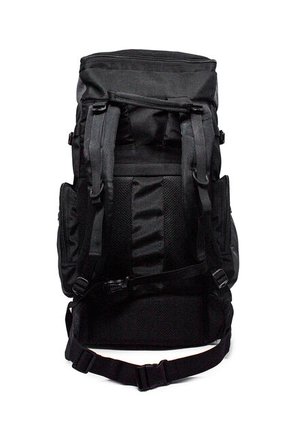 Morral Camping Macoly 313 Lona Negro X Gris