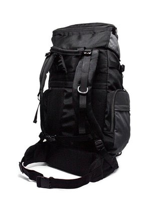 Morral Camping Macoly 313 Lona Negro X Gris