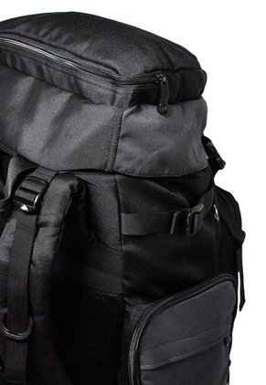 Morral Camping Macoly 313 Lona Negro X Gris