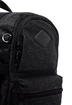 Morral Pequeño Macoly 314 Lona Negro Textil