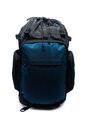 Morral Camping Macoly 313 Lona Negro X Azul Petroleo de Macoly