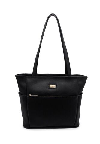 Bolso De Hombro Grande Macoly 841 Oporto Negro Macoly