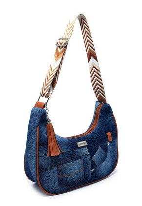 Bolso Manos Libres Macoly VO08 Jean X Reata Miel