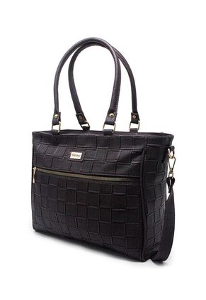 Bolso De Hombro Grande Macoly 878 Lambani Cafe Oro