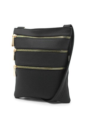 Bolso Manos Libres Macoly 706 Marsella Negro Oro