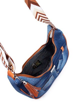 Bolso Manos Libres Macoly VO08 Jean X Reata Miel