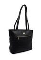 Bolso De Hombro Macoly 877 Lambani Negro Oro de Macoly