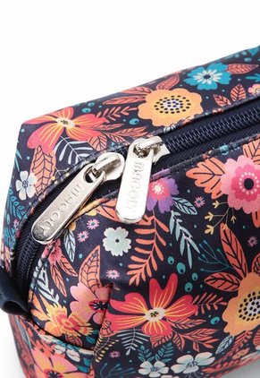 Cosmetiquera Grande Macoly Flora Azul