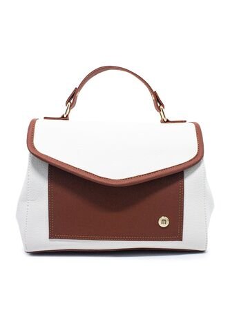 Cartera Manos Libres Macoly 860 Mix Blanco X Miel Macoly