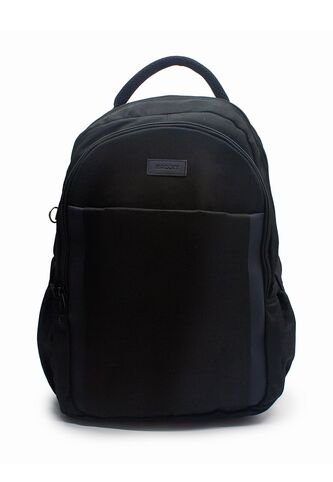 Morral Grande Macoly 285 Lona Negro X Azul Oscuro Macoly
