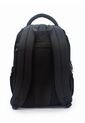 Morral Grande Macoly 285 Lona Negro X Azul Oscuro de Macoly