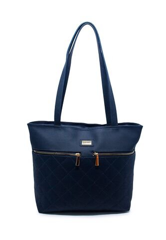 Bolso De Hombro Macoly 705 Lilium Azul Macoly