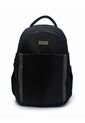 Morral Grande Macoly 285 Lona Negro X Gris de Macoly
