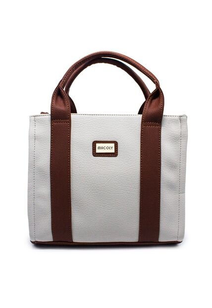 Cartera Manos Libres Macoly 873 Mix Blanco X Miel