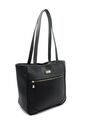 Bolso De Hombro Macoly 793 Oporto Negro Oro de Macoly