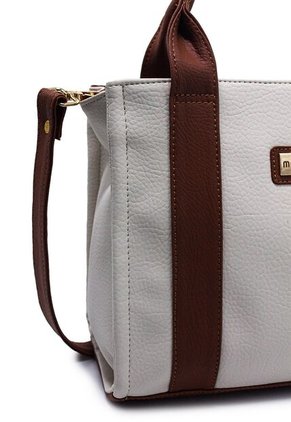 Cartera Manos Libres Macoly 873 Mix Blanco X Miel