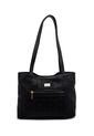 Bolso De Hombro Macoly 816 Lambani Negro Oro de Macoly