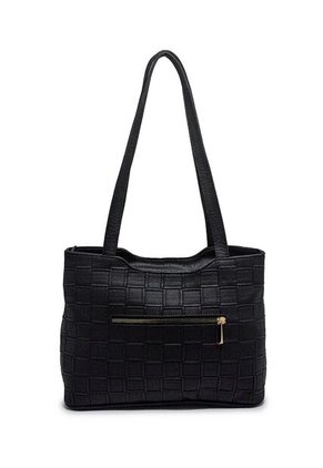 Bolso De Hombro Macoly 816 Lambani Negro Oro