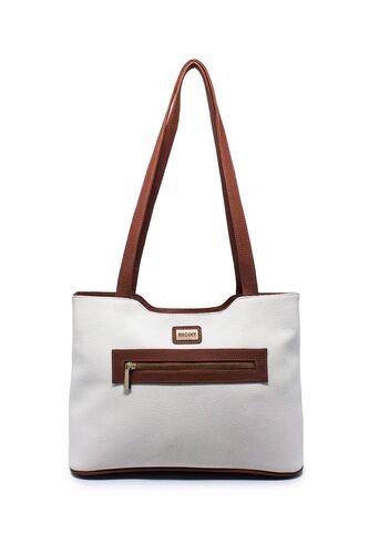 Bolso De Hombro Macoly 816 Mix Blanco X Miel Macoly