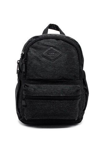 Morral Pequeño Macoly 314 Lona Negro Textil Macoly