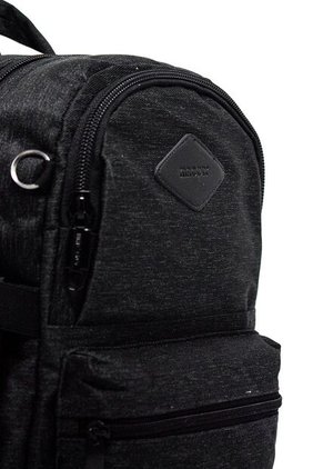 Morral Pequeño Macoly 314 Lona Negro Textil