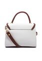 Bolso Manos Libres Macoly 838 Mix Blanco X Miel de Macoly