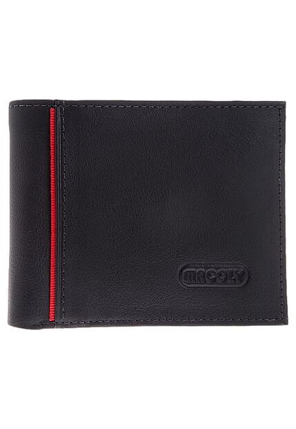 Billetera Hombre 312 En Cuero Negro