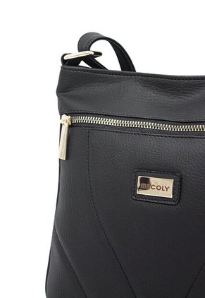Bolso Manos Libres Macoly 864 Oporto Negro Oro