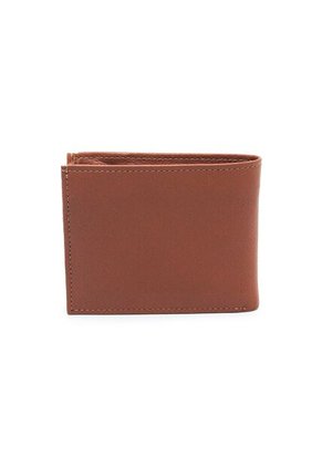 Billetera De Hombre En Cuero 076 Miel Claro