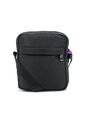 Bolso Manos Libres Macoly 278 Lona Negro X Morado de Macoly