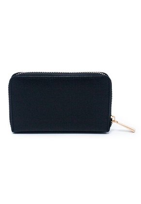 Billetera Mediana Macoly A041 Cuero Negro Oro