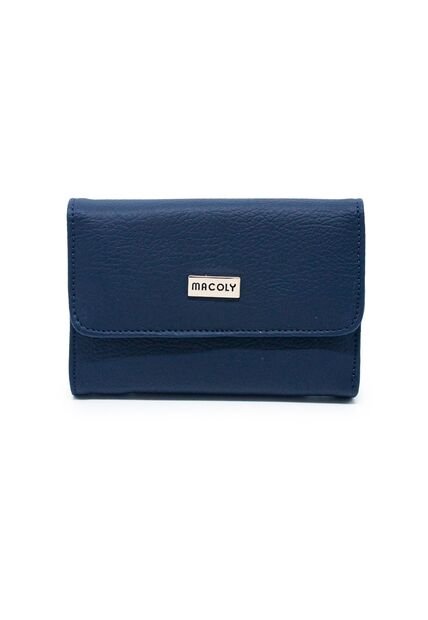 Billetera Mediana Macoly A015 Berlin Azul