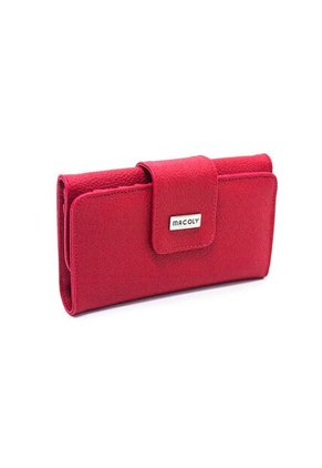 Billetera Grande Macoly A010 Barcelona Rojo