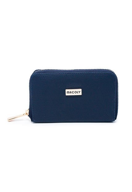 Billetera Mediana Macoly A041 Berlin Azul