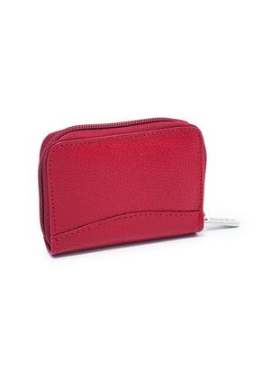 Portadocumentos C645 Cuero Rojo Liso